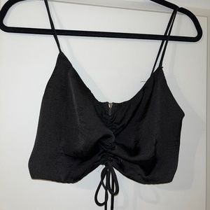 Naked wardrobe black top